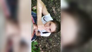 seduced a young twat with mouth and gave dick in her mouth