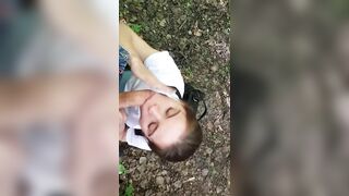 seduced a young twat with mouth and gave dick in her mouth