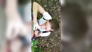 seduced a young twat with mouth and gave dick in her mouth
