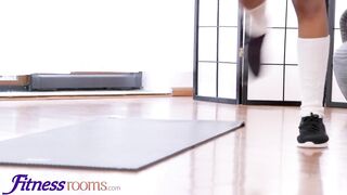 Fitness Rooms Lexi Dona Shares Fit Ebony Girl Romy Indy with her