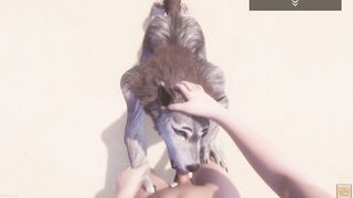 Wild Life / Rasha Furry Wolf Women point of view Fucking HD