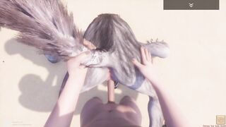 Wild Life / Rasha Furry Wolf Women point of view Fucking HD