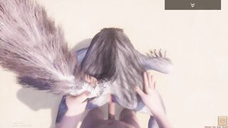 Wild Life / Rasha Furry Wolf Women point of view Fucking HD