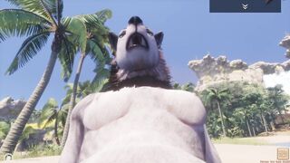 Wild Life / Rasha Furry Wolf Women point of view Fucking HD