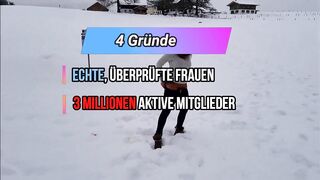 Mein Zimmer Junge traut sich was - Winter Sex
