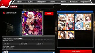Taimanin [gatcha Hentai Game] Masochist Spy Caught and Gangbanged