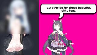 JOI-Toes Worship Training (Female Domination-Humiliation)