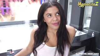 CarneDelMercado - Vick Valencia Pretty Babe Colombian Barely Legal Hardcore Pussy Nailed