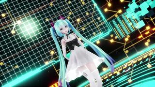 [MMD]Hatsune Miku-HORIZON [by Cjdexiaohei]