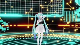 [MMD]Hatsune Miku-HORIZON [by Cjdexiaohei]