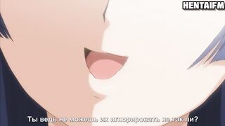 Japanese Schoolgirls in Stockings have a Group Sex with their Teacher |