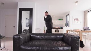 Horny Boss Ian Scott Pounds Huge Tit Christina Shine