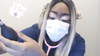 point of view english roleplay Long Boobed Blasian Nurse Suprises you