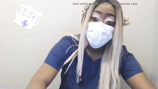 point of view english roleplay Long Boobed Blasian Nurse Suprises you