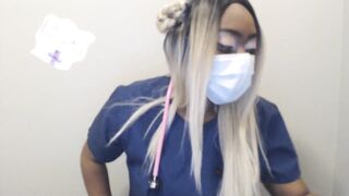 point of view english roleplay Long Boobed Blasian Nurse Suprises you