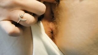 Ugly Fat vagina with mouth in Granny Underwear wants to Read you