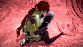Anal - Futa - Orc x Martian Queen Tyrahnee - 3D Porn