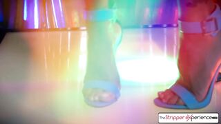 Claudia Valentine Strip down and get a Huge Hard Dick inside her