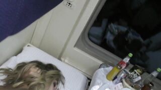 meeting a young women on the train and nailed her