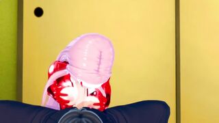 {darling into the Franxx} zero two Gets Pounded! like a Mindless Bimbo