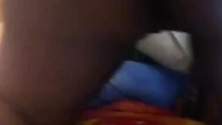 Toying my shaved cunt (Black BBW mom Naomi)