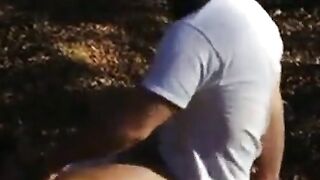 Osos amateur se divierten al aire libre