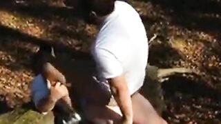 Osos amateur se divierten al aire libre