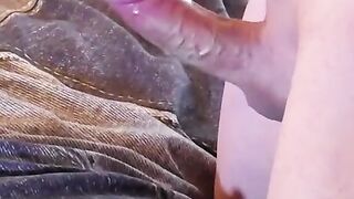 Amateur Big Cock Masturbation Closeup