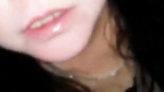 Chubby Asian MILF's Blowjob and Facial