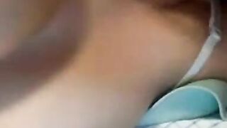 Busty Babe Loves Cum on Webcam