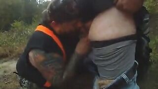 Muddy Outdoor Blowjob