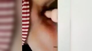 Close-up Homemade Masturbation with a Sex Toy