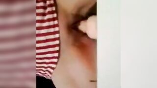Close-up Homemade Masturbation with a Sex Toy
