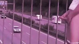 Outdoor Handjob for a Big-Cocked Hunk