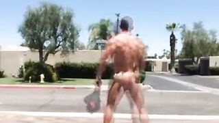 Naked Outdoor Daddy
