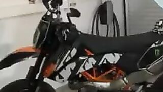 dani 49 asked moisa robert to fuck the motorcycle and it was said that if she is futi