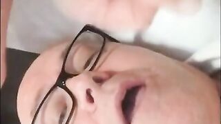 Amateur Daddy Bear Blowjob in Hotel