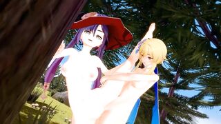 LUMINE FUTANARI MONA GENSHIN IMPACT