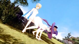 LUMINE FUTANARI MONA GENSHIN IMPACT