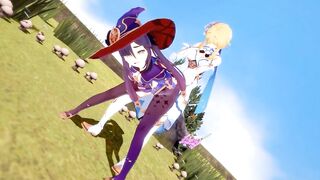 LUMINE FUTANARI MONA GENSHIN IMPACT