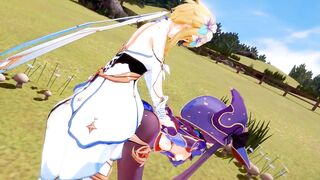 LUMINE FUTANARI MONA GENSHIN IMPACT