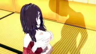 [naruto] Kurenai Yūhi(3d Animated)