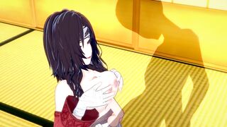[naruto] Kurenai Yūhi(3d Animated)