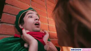 Lauren Phillips as Mrs. Claus Fucks A Sensual Elf On Christmas Night