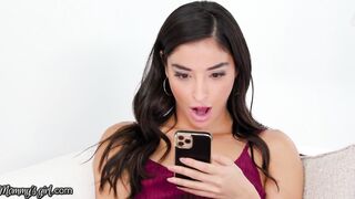 She Shows Step-Daughter Emily Willis How Dyke Sex Works