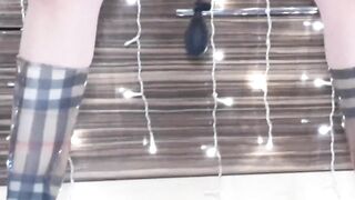 SEXY STEP mom SQUIRT & FUCKED BY HIGH HEEL! MILF,HOTWIFE IN NYLON