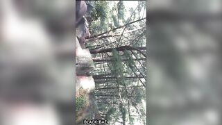 We Plowed my Cousin in the Forest Fucking her Anal Pussy and