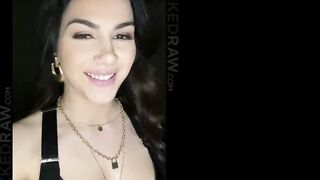 BLACKEDRAW Hottie dark hair has an appetite for BBC tonight