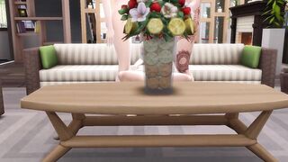 SIMS 4 three WAY WITH two BEAUTIES!