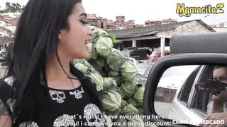 CARNE DEL MERCADO - Outdoor 3way With babe Latina Julia